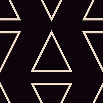 Artwork thumbnail, Triangle pattern by Patternsonly