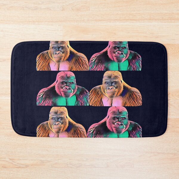 Item preview, Pop art gorilla portrait designed and sold by hop2swing.