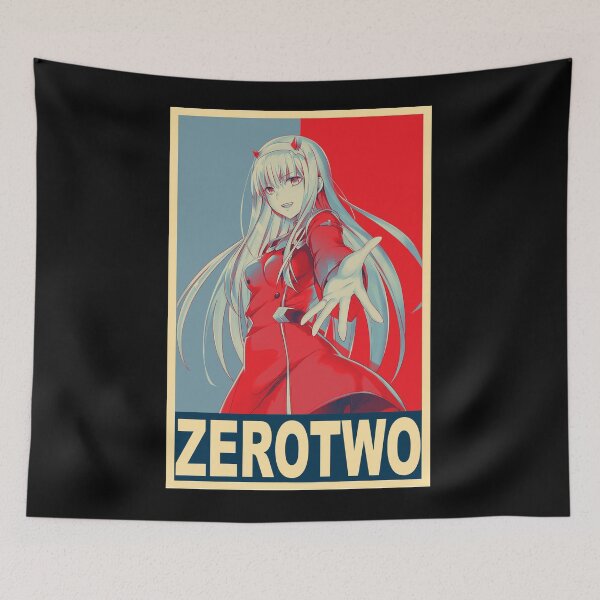 Item preview, Zero two Poster designed and sold by LahcenBamouh.