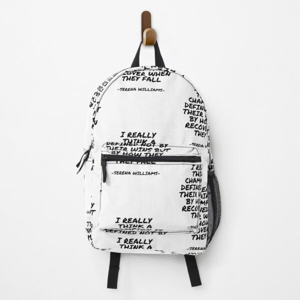 Item preview, Serena Williams - I really think a champion is defined not by their wins but by how they recover when they fall designed and sold by appleofyoureye.