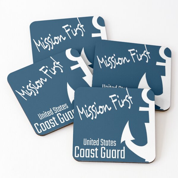 Item preview, Mission First - U.S. Coast Guard designed and sold by YesterCool Designs.