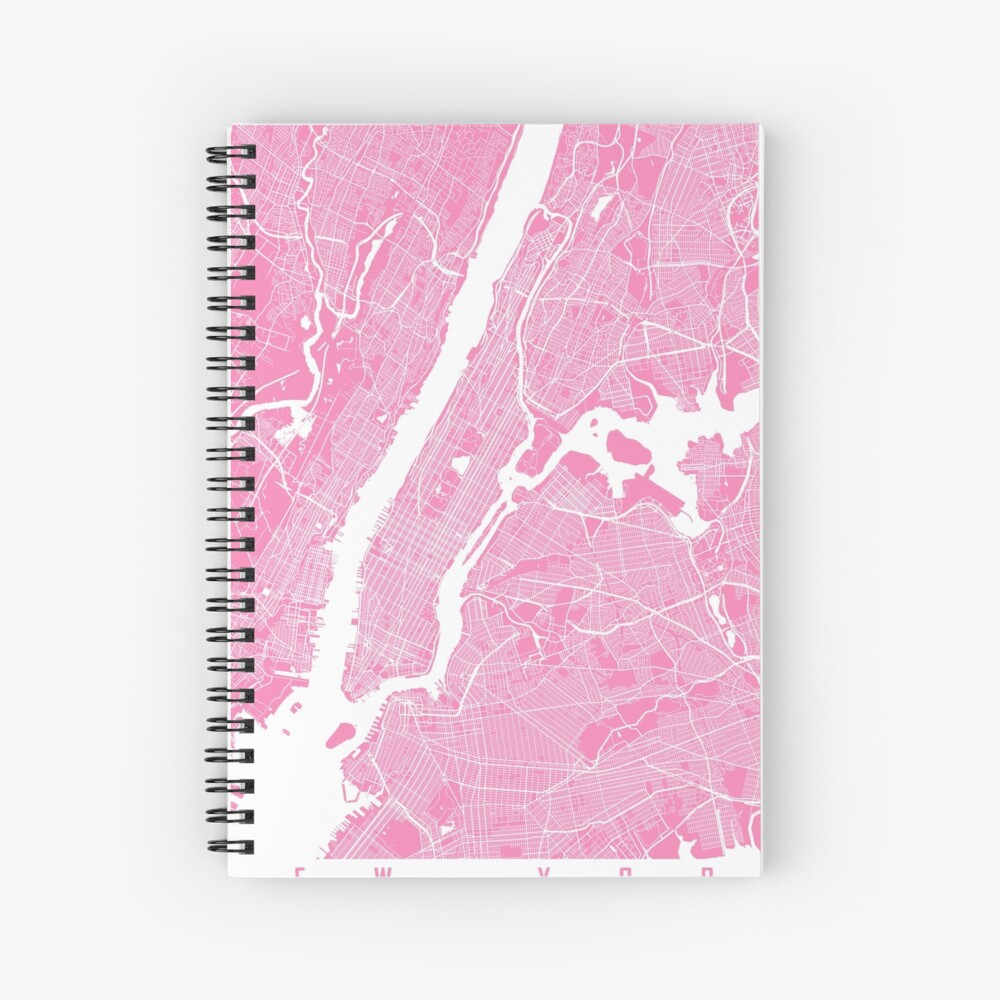 Item preview, Spiral Notebook designed and sold by mapsart.