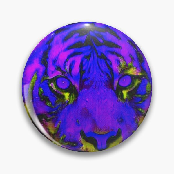 Item preview, Neon Tiger Head designed and sold by hop2swing.