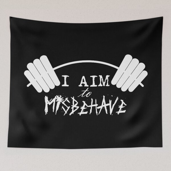 Item preview, I aim to misbehave designed and sold by UDDesign.