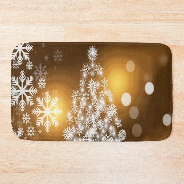 Item preview, White Christmas Tree and Snowflakes designed and sold by Fashimation20.