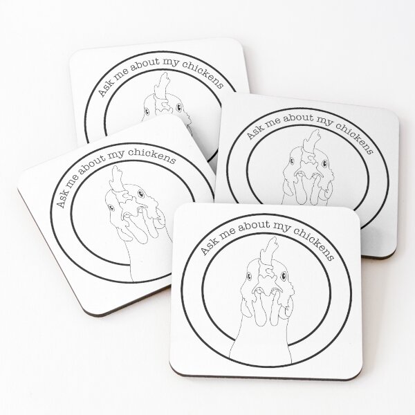 Item preview, Ask Me About My Chickens designed and sold by emilydevineart.