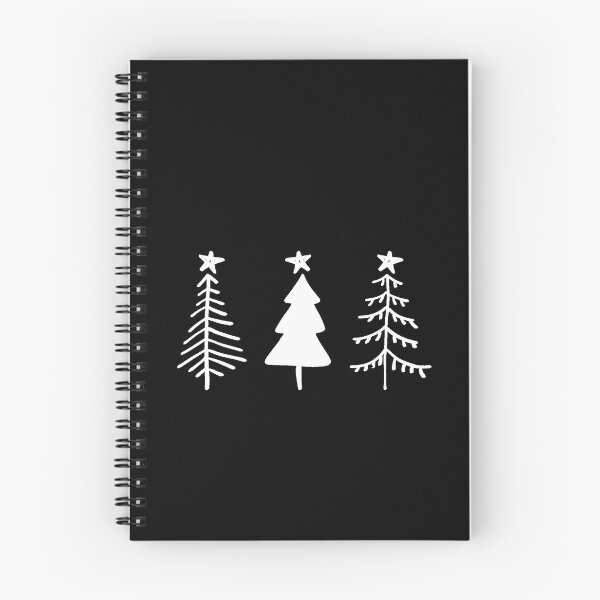 Item preview, Three Rustic Trees with Stars for simple Christmas, Holidays, Winter designed and sold by Rabbitti.