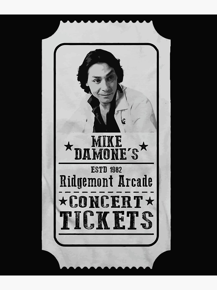 "MikeDamone Concert Ticket Vintage" Poster for Sale by StuffByRoman Redbubble