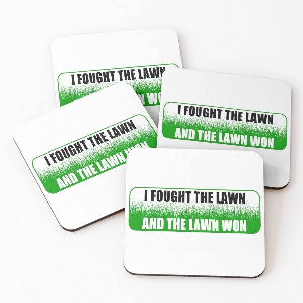 Item preview, Fought The Lawn The Lawn Won designed and sold by jaycartoonist.