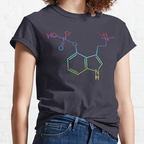 PSILOCYBIN MOLECULE PSILOCIN Classic T-Shirt