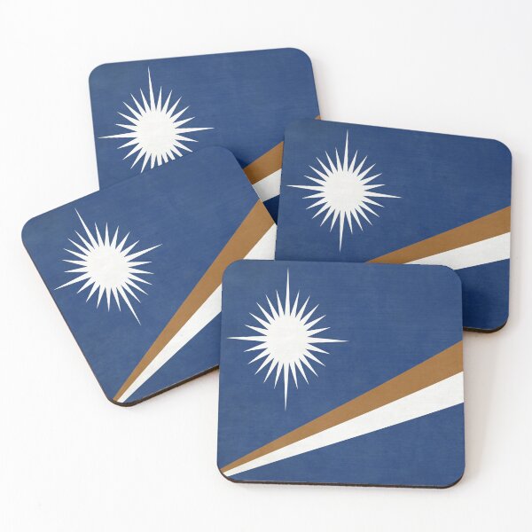 Item preview, Marshall Islands Flag designed and sold by Leslie Montgomery Art.