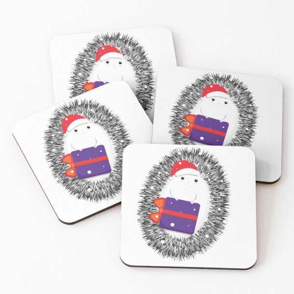 Item preview, Christmas hedgehog designed and sold by zanbo.