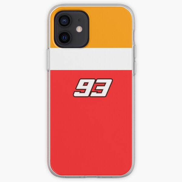 Number 93 Funda blanda para iPhone