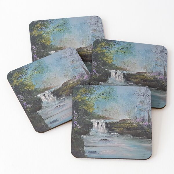 Item preview, Forest Waterfall designed and sold by DebiGarrettArt.