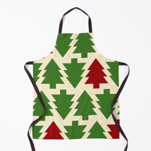 Item preview, Red and green Christmas tree patterns designed and sold by Fashimation20.