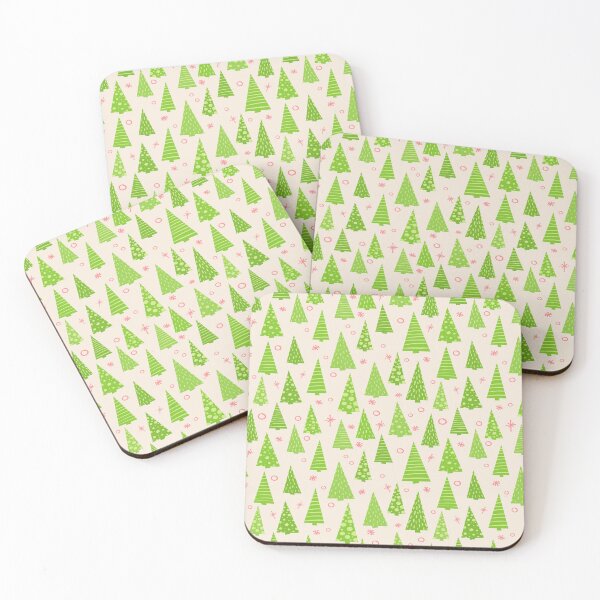 Item preview, Green Christmas Tree Pattern designed and sold by Fashimation20.