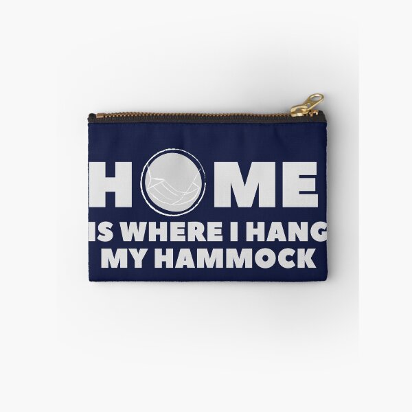 Item preview, Home is where I hang my hammock designed and sold by Bushtrippers.