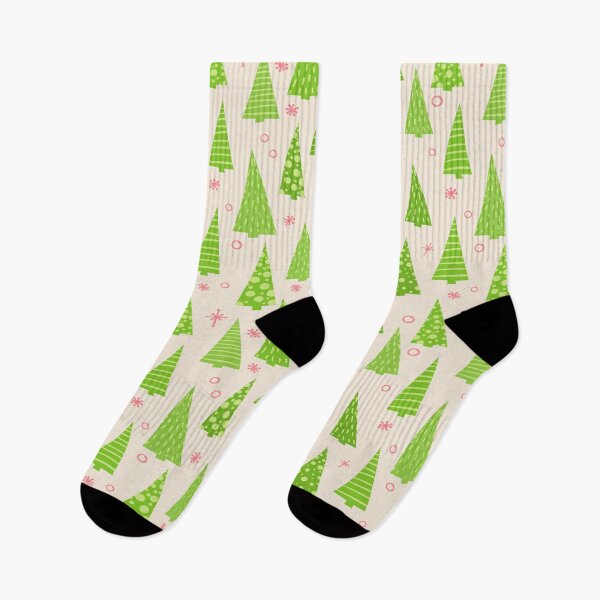 Item preview, Green Christmas Tree Pattern designed and sold by Fashimation20.