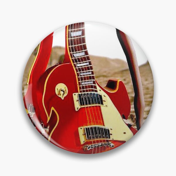 Artikelvorschau, GESCHMOLZENE GITARRE: Vintage abstrakter Wüstendruck entworfen und verkauft von posterbobs.