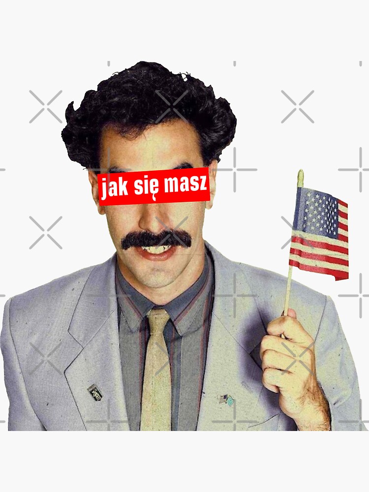 My Name Borat Art Print for Sale by Jamie6902