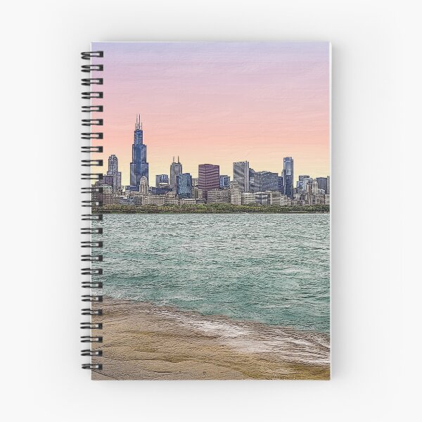 Item preview, Chicago Skyline Painterly designed and sold by mljdwhite.