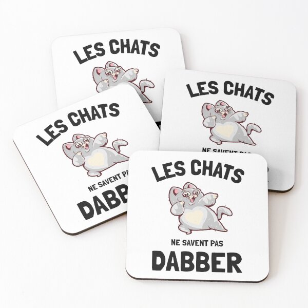 Aperçu de l'œuvre Les chats ne savent pas dabber humour créée et vendue par joozybart.