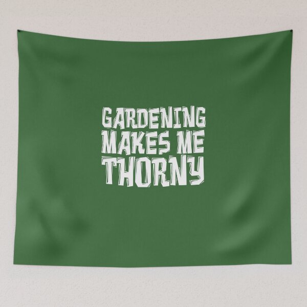 Item preview, Gardening Makes My Thorny Garden Pun designed and sold by jaycartoonist.