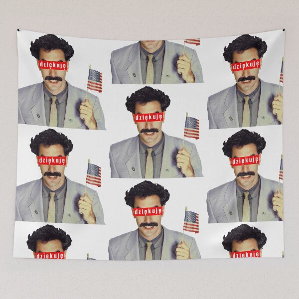 Item preview, Borat - Dziekuje designed and sold by eetfuk81.