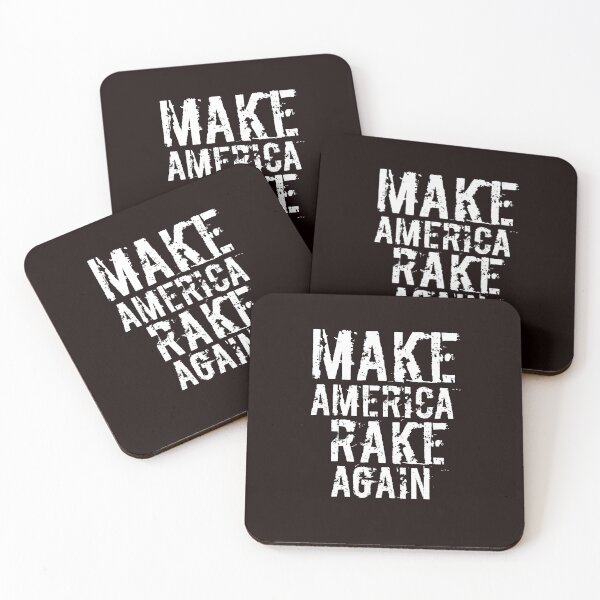 Item preview, make america rake again lawn and order designed and sold by medbouk1.