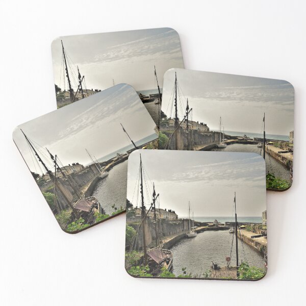 Item preview, Charlestown Harbour, Cornwall, England, UK designed and sold by Emma Kimberley.