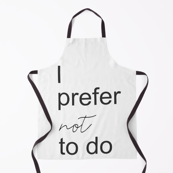 Item preview, I prefer not to do designed and sold by Osoioi.