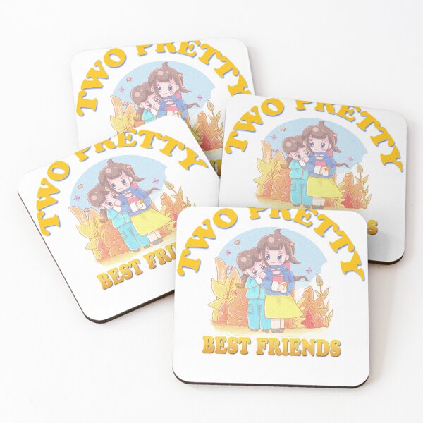 Item preview, Two Pretty Best Friends designed and sold by TINASTORESHOPE.