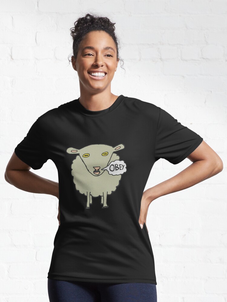 Alternate view of Obey Sheep Active T-Shirt