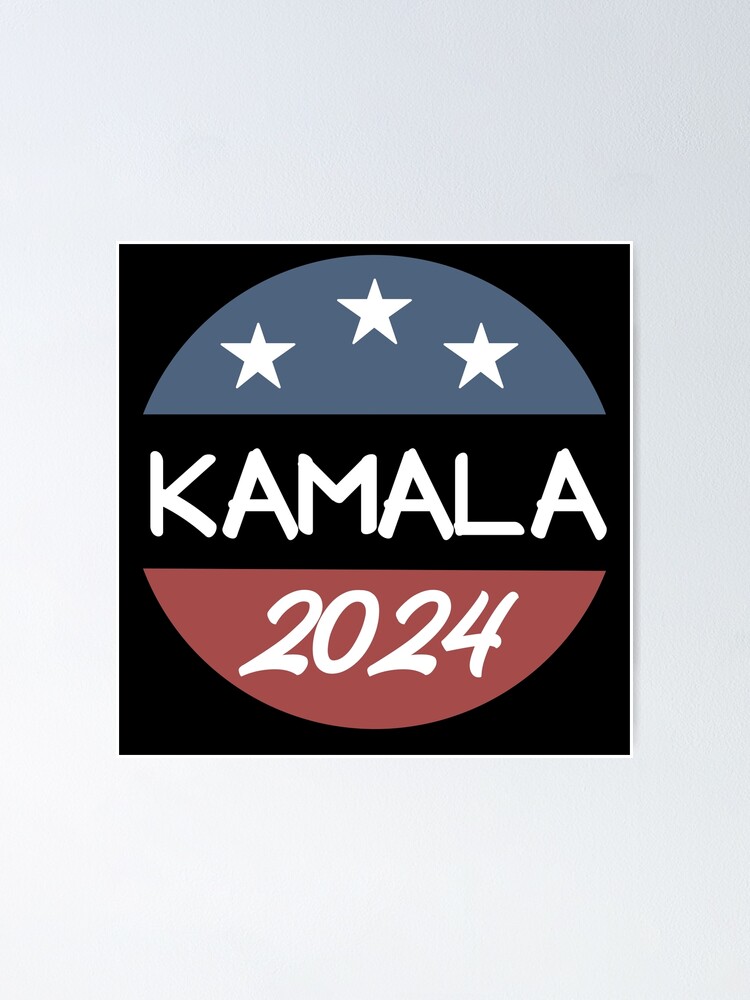 "KAMALA, 2024" Poster for Sale by khalifah97 Redbubble