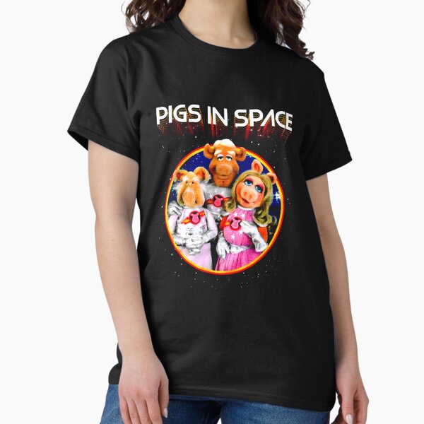 Artikel-Vorschau von Die Muppets Schweine im Weltraum Soft Fitted 301, designt und verkauft von StuffByRoman.