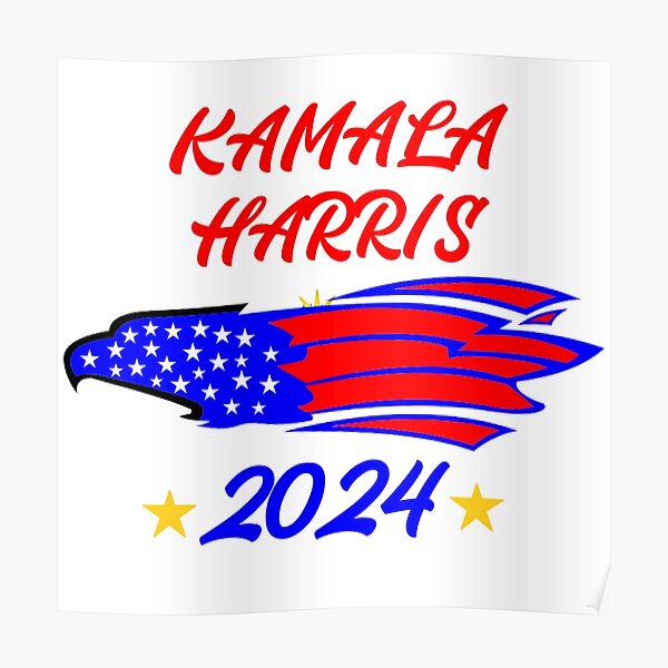 "KAMALA, 2024" Poster by khalifah97 Redbubble