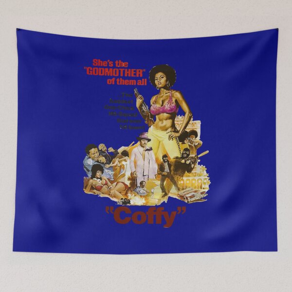 Item preview, Coffy Pam Grier B-Movie Foxy Brown Retro designed and sold by StuffByRoman.