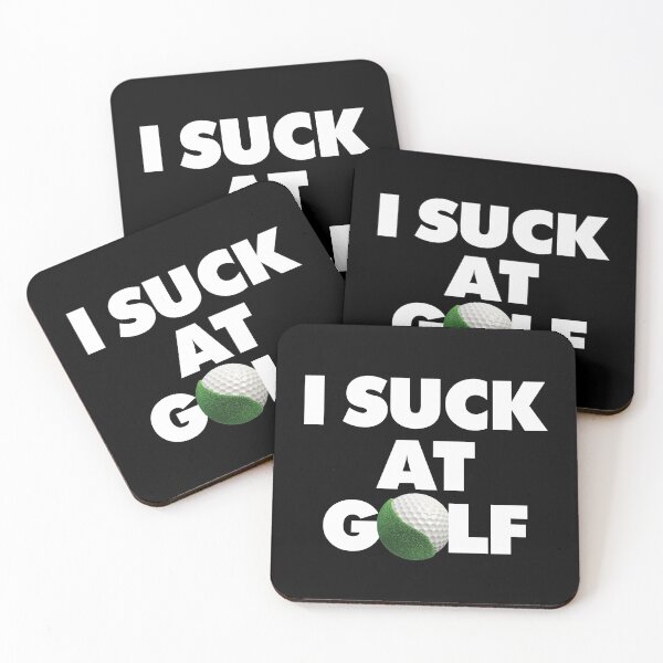 Item preview, I suck at golf Funny Golfer saying Quote designed and sold by elhefe.