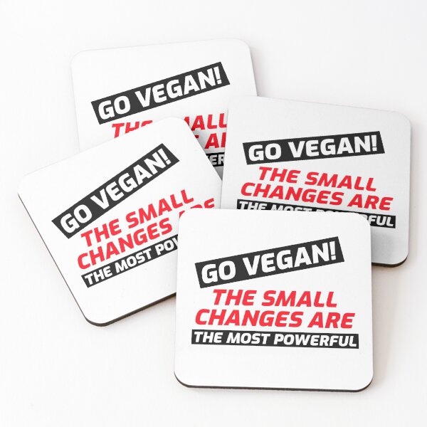 Item preview, Go Vegan - The small changes are the most powerful   designed and sold by SKilner.