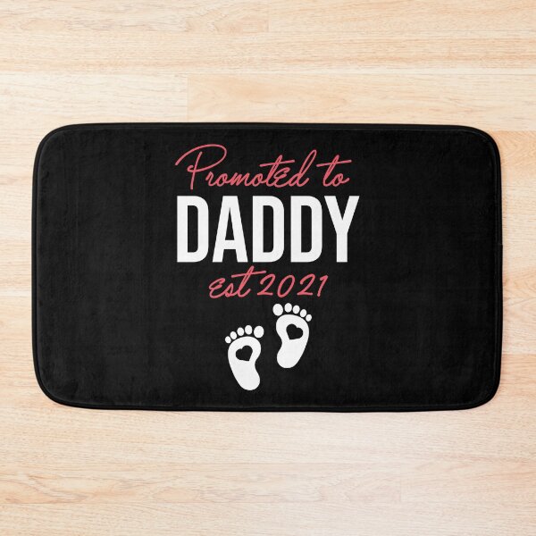 Item preview, Promoted To Daddy Est 2021 designed and sold by arrowroses.