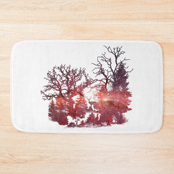 Item preview, Silhouette of a Red Forest designed and sold by paivihollander.