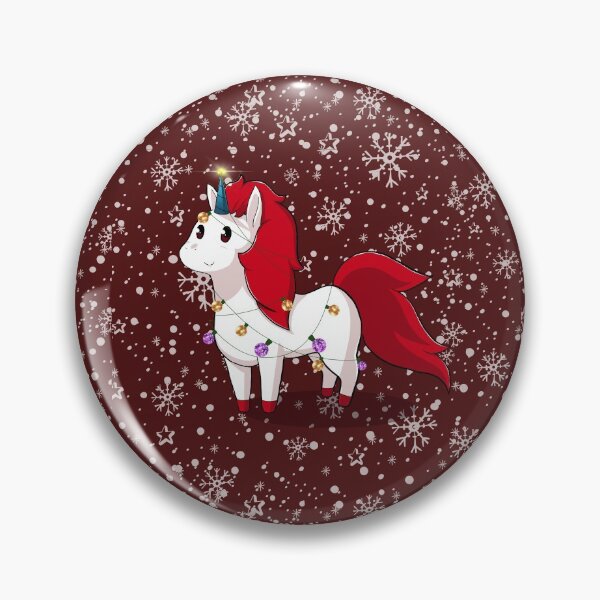Aperçu de l'œuvre Licorne de Noël avec flocon de neige créée et vendue par EclairVanilla.