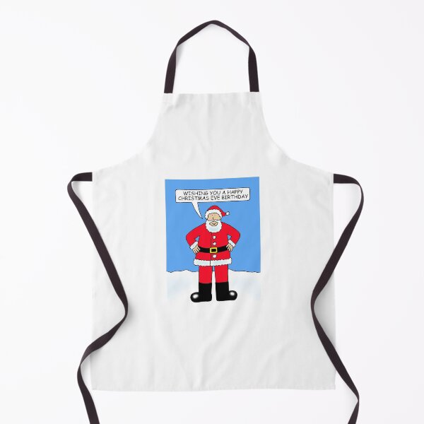 Item preview, Happy Christmas Eve Birthday December 24th Cartoon Santa designed and sold by KateTaylor.