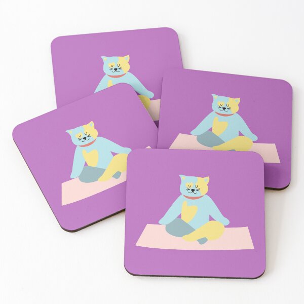 Item preview, Yoga cat designed and sold by Funtastic-GOODS.