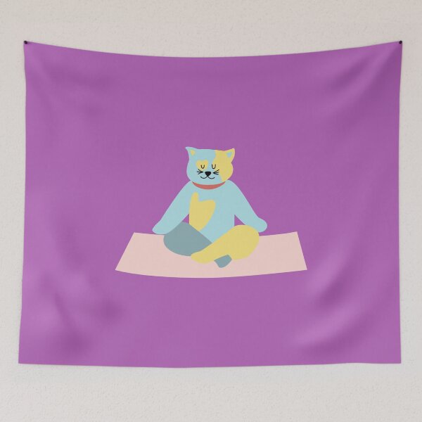 Item preview, Yoga cat designed and sold by Funtastic-GOODS.
