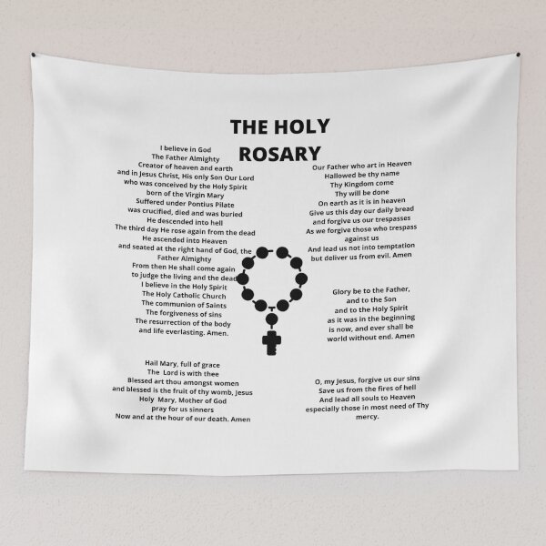 Item preview, The Holy Rosary designed and sold by malouabrio.
