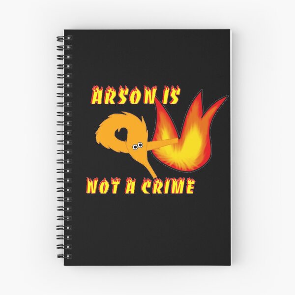 Item preview, arson is not a crime designed and sold by wormwithastring.