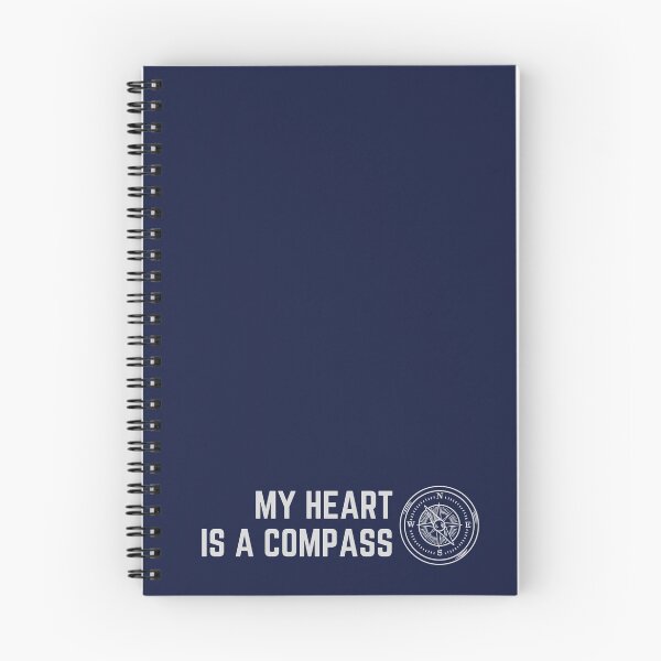 Item preview, My heart is a compass designed and sold by Bushtrippers.