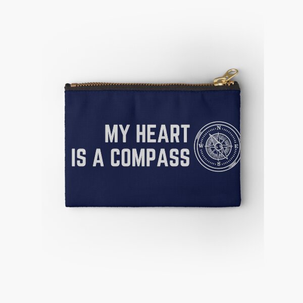 Item preview, My heart is a compass designed and sold by Bushtrippers.
