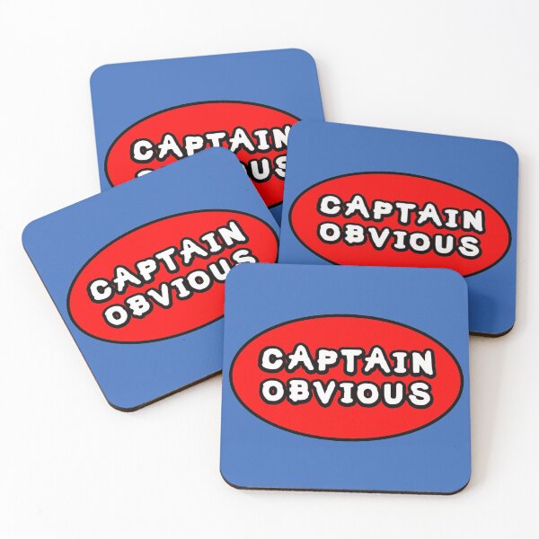 Item preview, Captain Obvious designed and sold by Kreativista.
